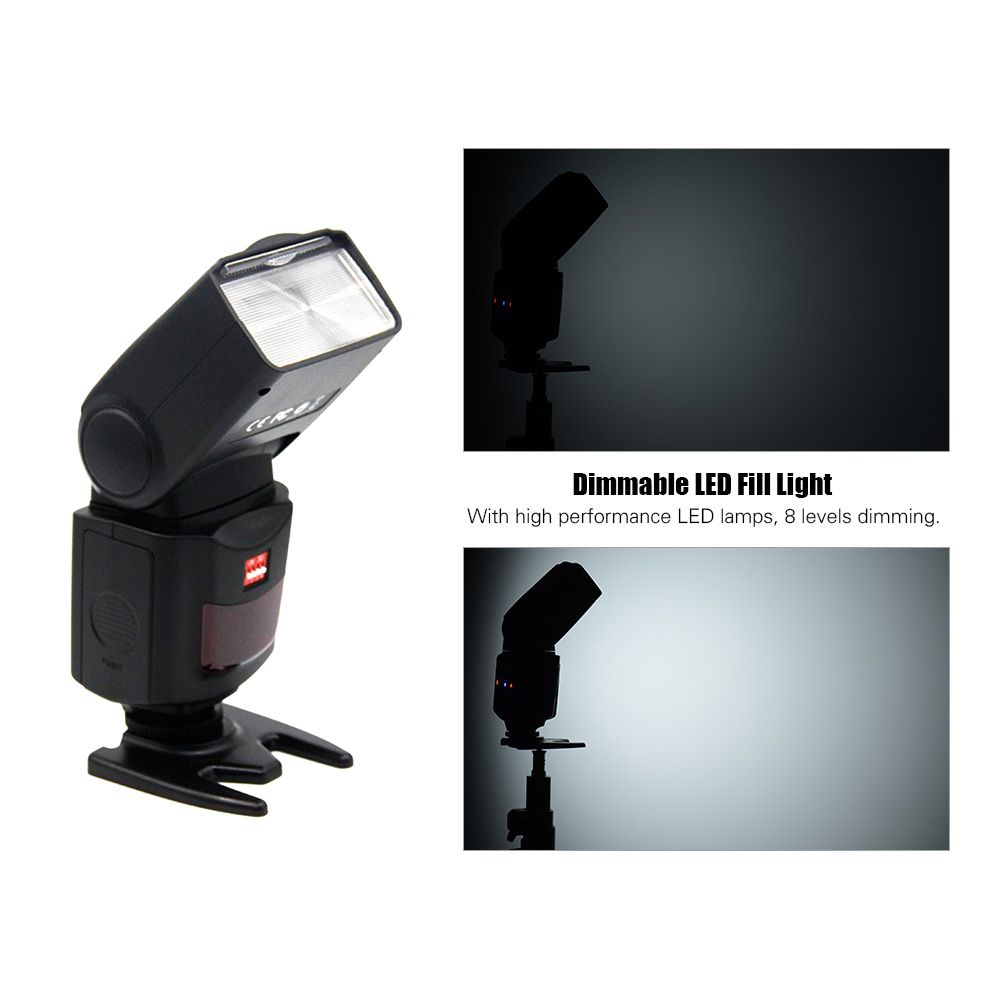 Professional On-camera Flash Light Speedlite Speedlight With