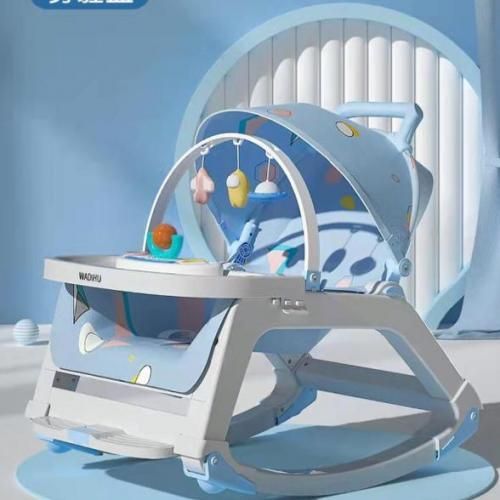 5 In 1 Baby Rocker And Boucer Blue