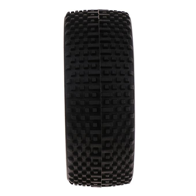 4 Pcs 17mm Hub Wheel Rims & Tyres For 1:8 Scale HSP HPI RC Car Buggy