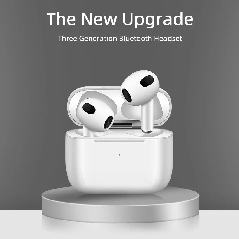 Air Pro 6s Pods Sensor Wireless Fingerprint Touch Bluetooth Headset Stereo Sound Earbuds Earphones For Android & IOS