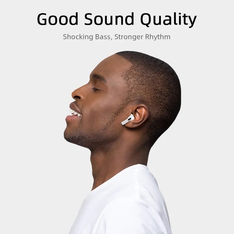 Air Pro 6s Pods Sensor Wireless Fingerprint Touch Bluetooth Headset Stereo Sound Earbuds Earphones For Android & IOS