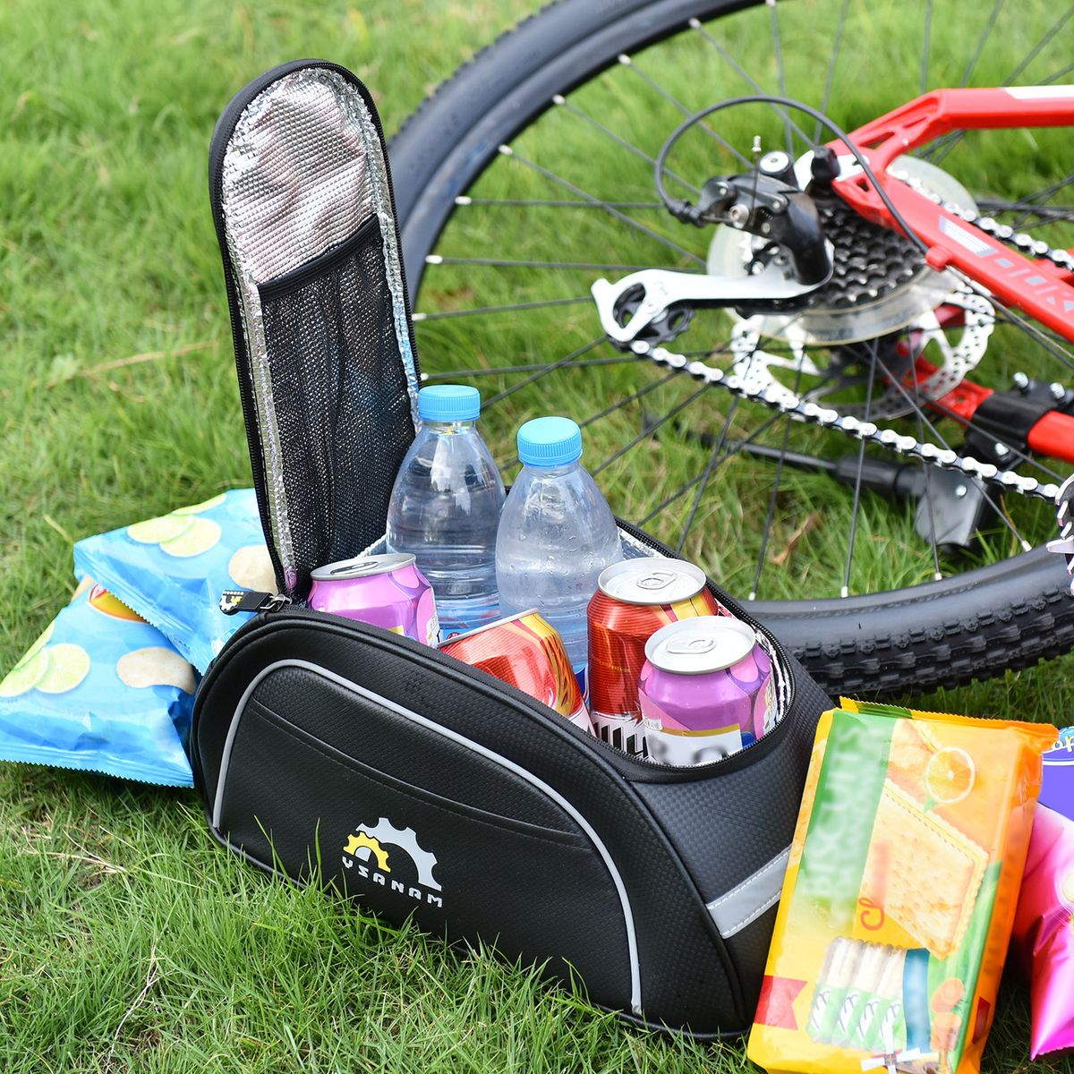 Waterproof Cycling Bicycle Insulated Cooler Bag MTB Bike
