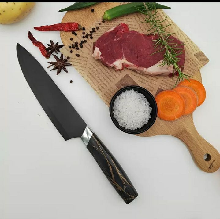 2PCS OF KITCHEN CHEF KNIFE STAINLESS STEEL
