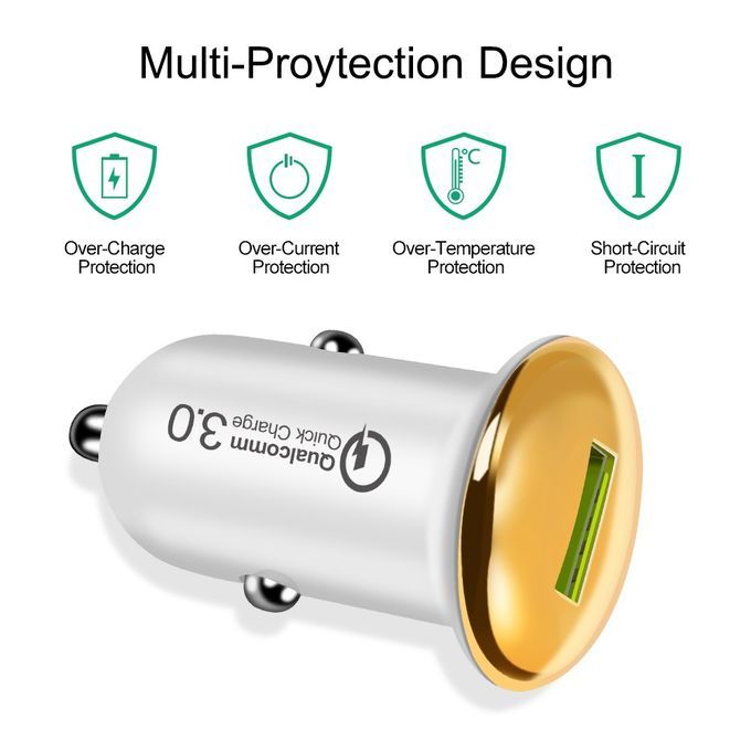 Quick Charger 3.0 Car Charger For IPhone X Samsung S9 S8 Xiaomi Redmi Note5 USB Car Charger QC 3.0 2.0 Fast Phone Charge