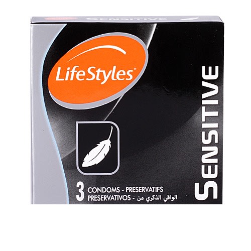Lifestyles Sensitive Condom - Carton Of 240 Packs