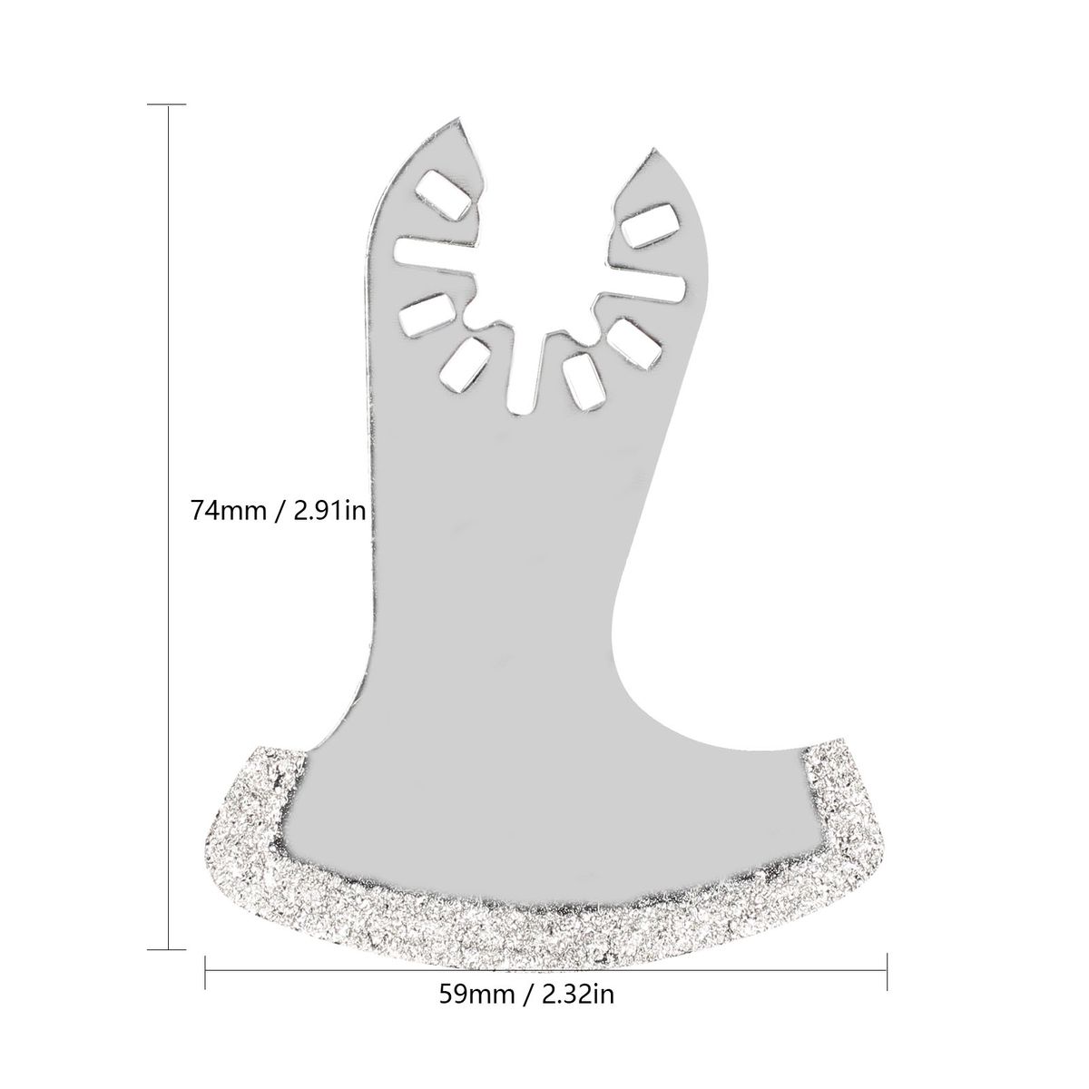 3pcs Multifunction Oscillating Swing Tool Diamond Blades