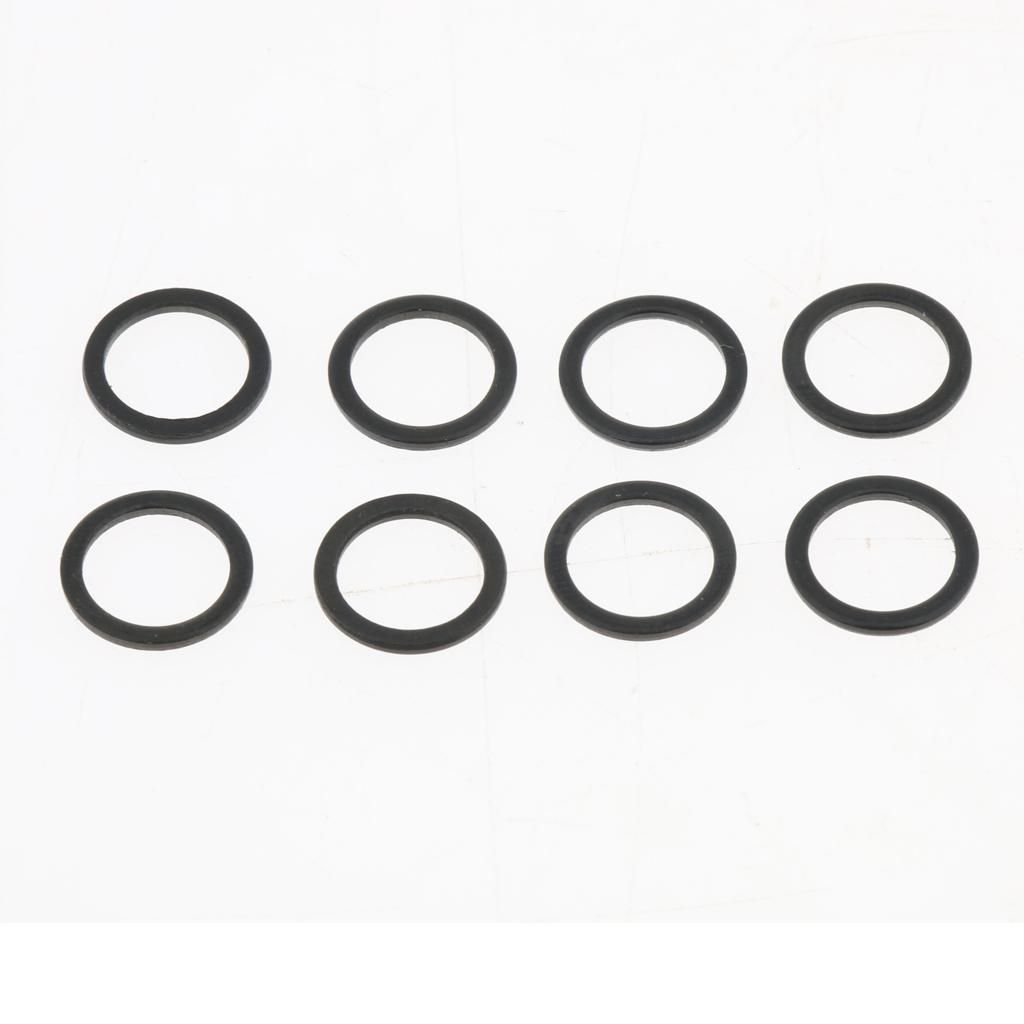 Skateboard Bearings W Bearing Spacer Nuts Axle Speed
