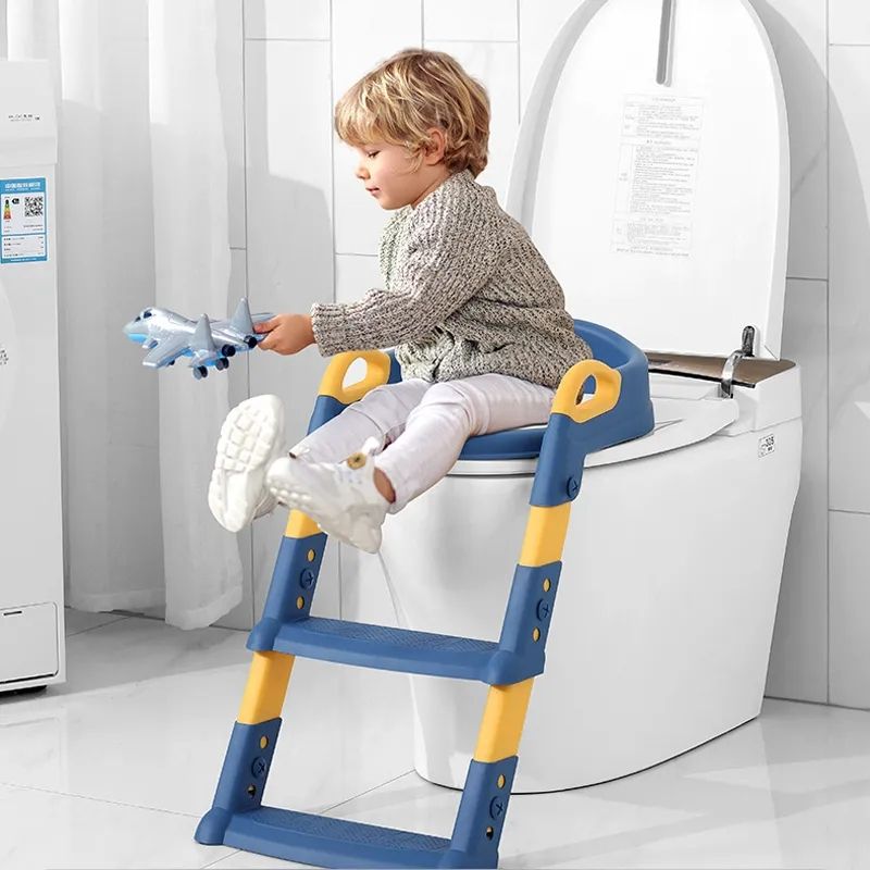 Foldable Children's Training Ladder Seat For Potty.