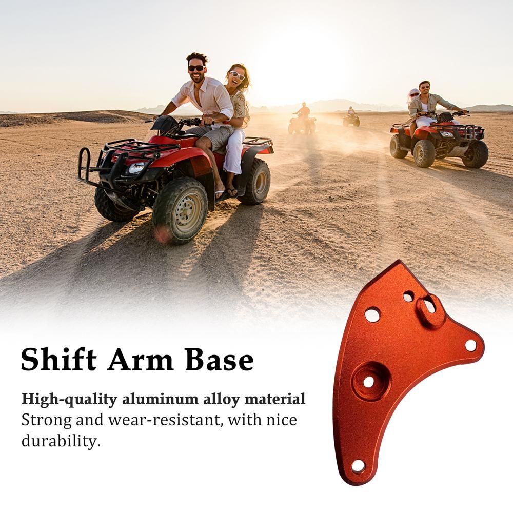 Shift Arm Base Shifter Bracket Automotive Billet Moving Arm Plate Bracket ATV Gear Shifting Parts Replacement for Renegade Outlander Gen 2 Billet 707000971