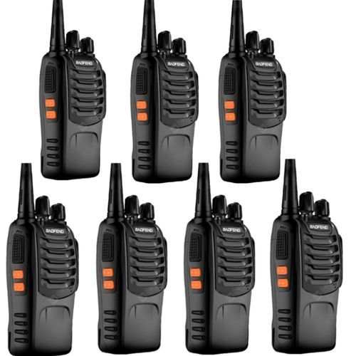 7pcs-Two Way Walkie Talkie Hand Held Radio Communicator