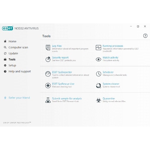 Eset Nod32 Antivirus 2021 - 1 Year / 5 Devices (license Key)