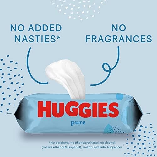 Pure Baby Wipes 6x56 Pack