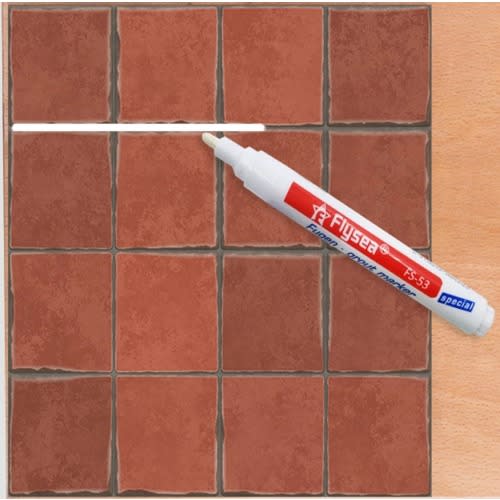 3pcs Diy Waterproof, Strong Coverage For Falling Off Tile Gaps - White