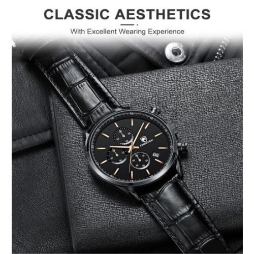 Cheetah Limited Edition Waterproof Wrist Watch - Black