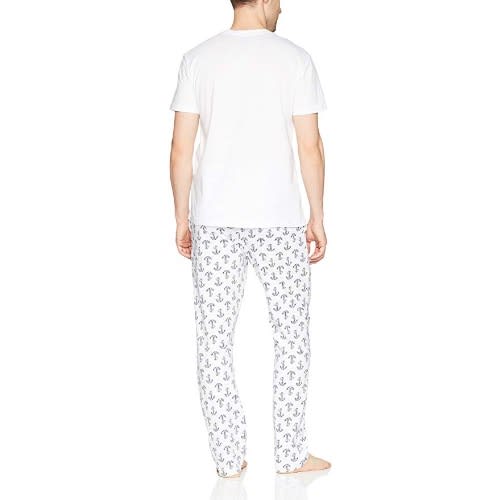 Men's Cotton Anchor Pajama Set