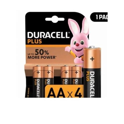 Plus Aa Alkaline Batteries 4s - 1 Pack