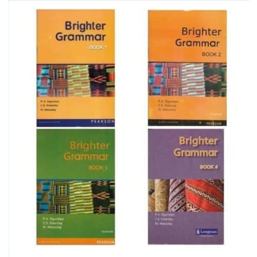 Brighter Grammar - Books 1 - 2 - 3 And 4