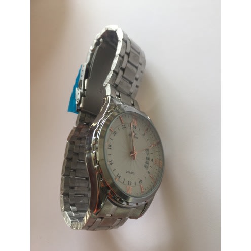 Fourron Waterproof Men's Wrist Watch - Silver