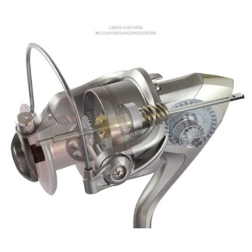 Ly7000 Metal Fishing Spinning Reel