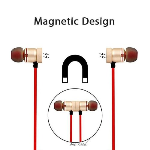 Sport Stereo Wireless Headset - Red...
