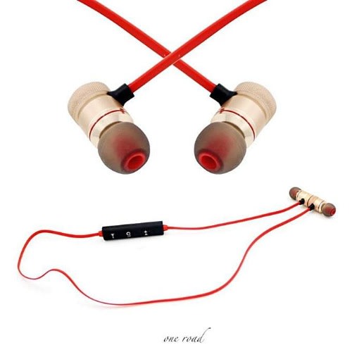 Sport Stereo Wireless Headset - Red...