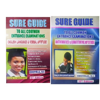 Sure Guide To All Common Entrance Examinations (combo) Eng. & Verbal, Maths And Quanti. 18th Edition