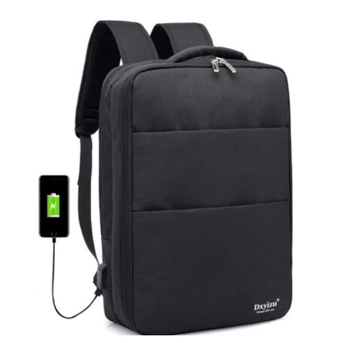 DXYIZU Men's Backpack - Black