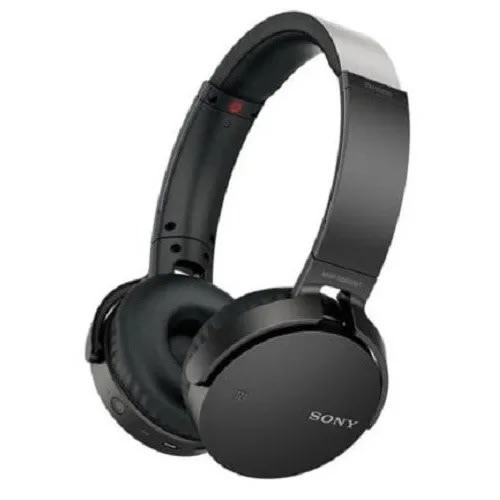 Extra Bass Bluetooth Subwoofer Headset - Black