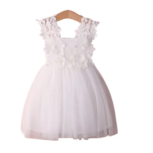 Lovely Lace Flower Gown