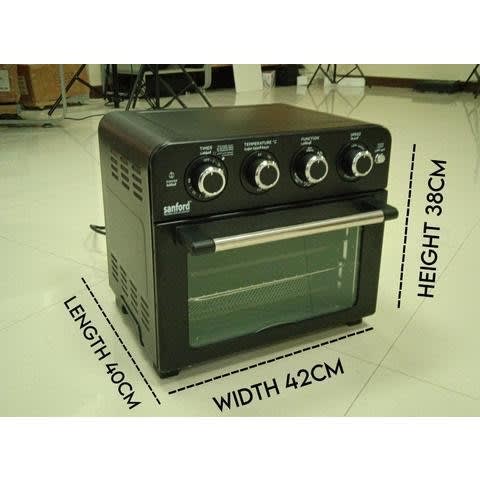 23l Air Fryer - Oil Free Oven With Rotisserie, Convection & Grill - Sf 5612eo