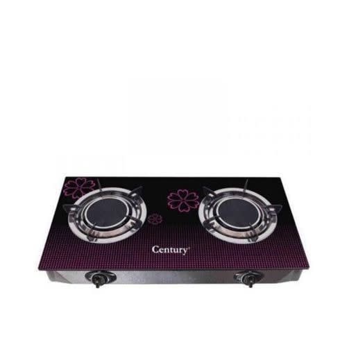 Tempered Glass Table Top Gas Stove - 2 Infrared Burner -16*40cm
