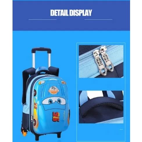 Hongjian Trolley Bag With 6 Wheels For Children