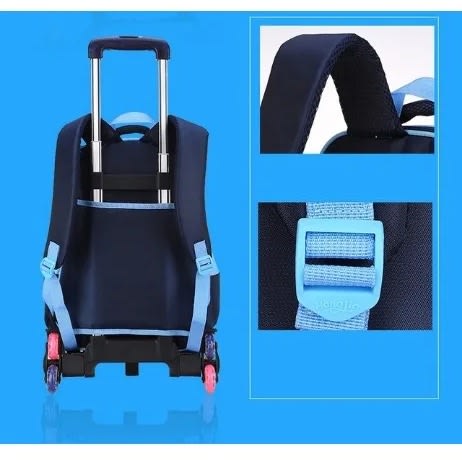 Hongjian Trolley Bag With 6 Wheels For Children