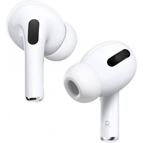 Wireless Earbuds Using Fingerprint - White