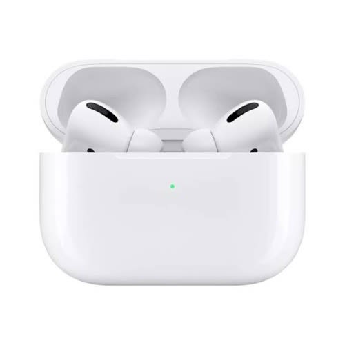 Wireless Earbuds Using Fingerprint - White