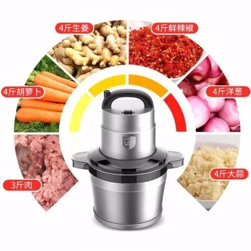 Electric Yam Pounder & Food Processor - 6L - 1000W