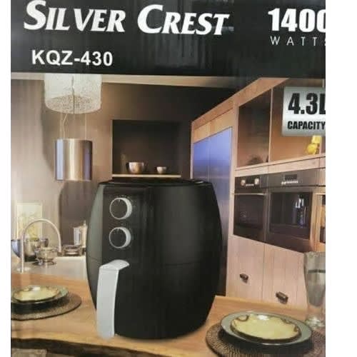 Professional 4.3l Manual Low Fat Air Fryer/deep Fryer -1400w