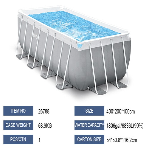 Prism Rectangular Frame Pool