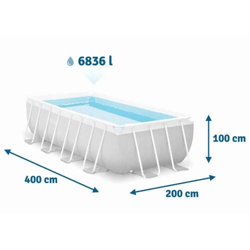 Prism Rectangular Frame Pool
