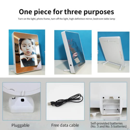5D Mirror Led Photo Frame
