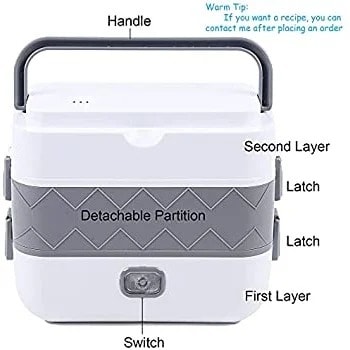 Electric Lunch Box - 200w - 2000ml