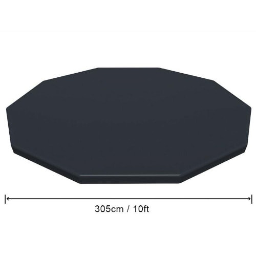 Pool Cover For Round Pools -10 Ft - Black