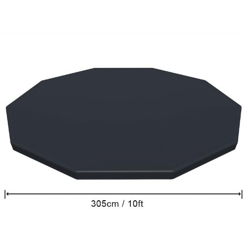 Pool Cover For Round Pools -10 Ft - Black