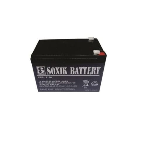 Sonik Rechargeable UPS Battery - 12v - 12ah