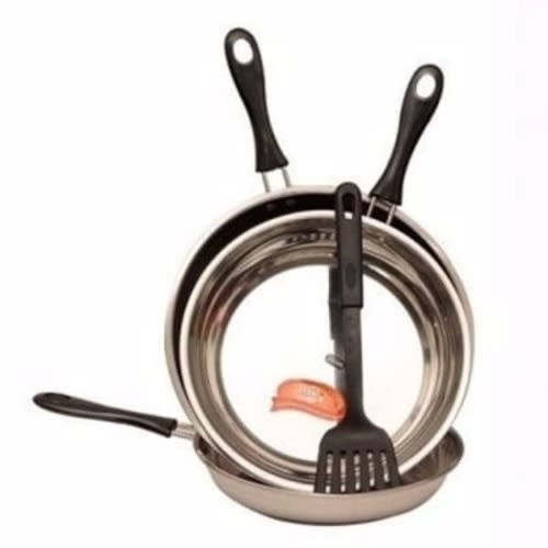 3Pieces of Non Stick Frying Pan + 1 Non Stick Frying Spoon