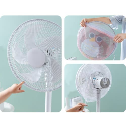 Electric Fan Cover - Hand Safety Protection - Grey