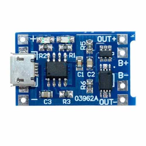 2 Pieces Tp4056 Lithium Battery Charger Module