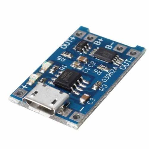 2 Pieces Tp4056 Lithium Battery Charger Module