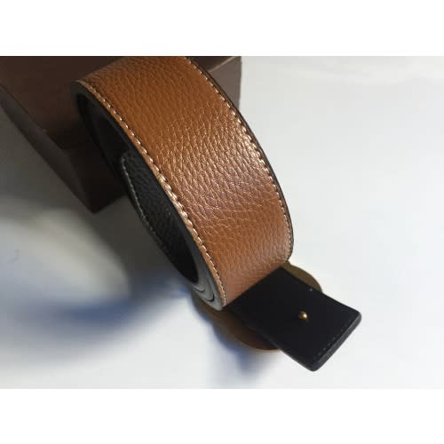 Men's Brown Leather Belt