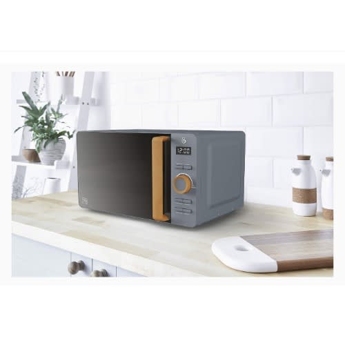 Nordic Digital LED Microwave Oven With 6 Power Levels - 800W - 20L